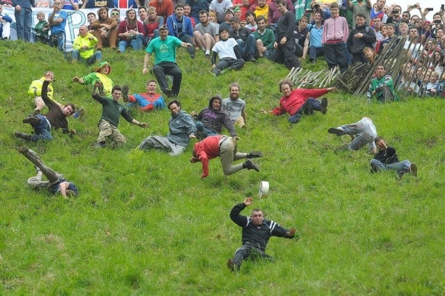 Cheese rolling in Inghilterra