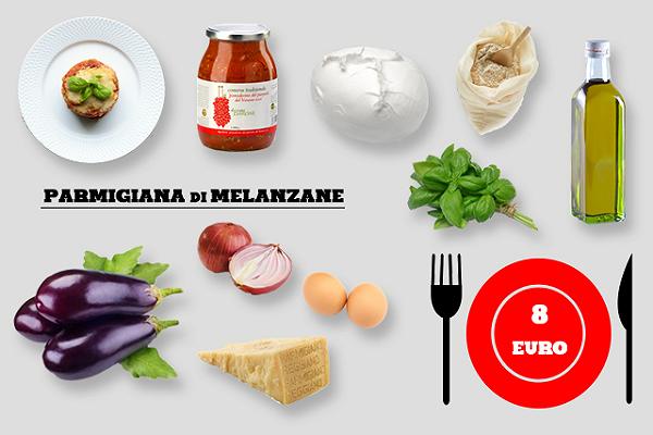 Kit soccorso golosi: parmigiana alle melanzane