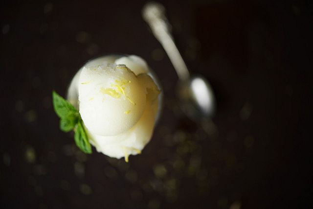 Sorbetto dall'alto