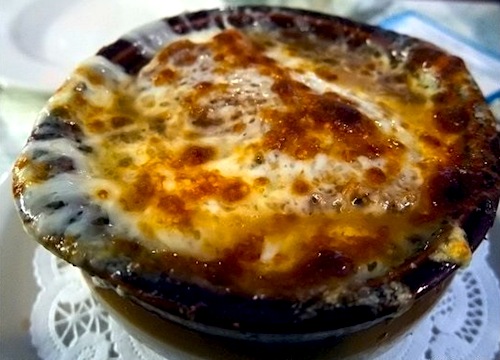 Zuppa con profilattico