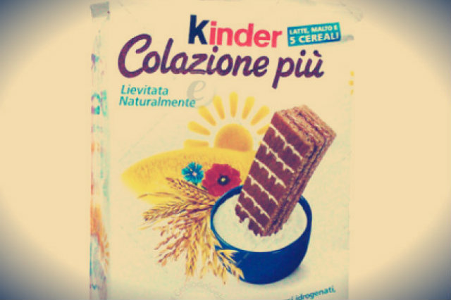 kinder colazione più