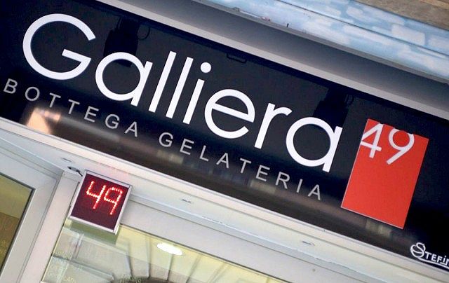 Galliera 49, gelateria Bologna
