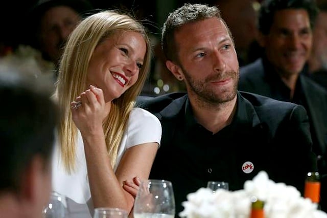 Gwyneth Paltrow e Chris Martin al ristorante