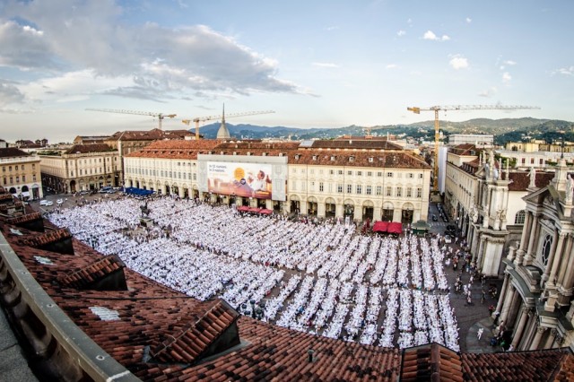 La cena in Bianco di Torino 2014