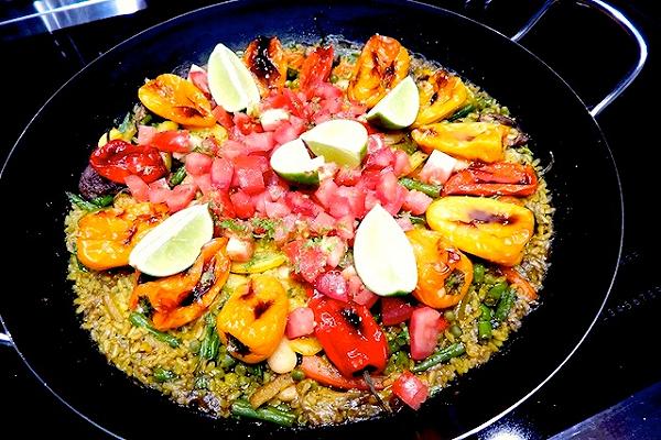 Paella-vegana