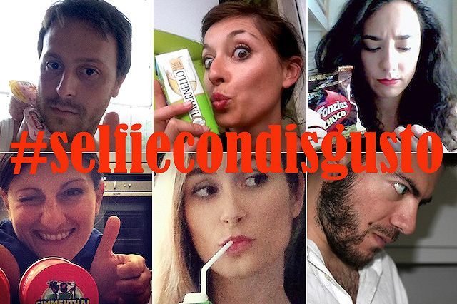 Selfie con Disgusto