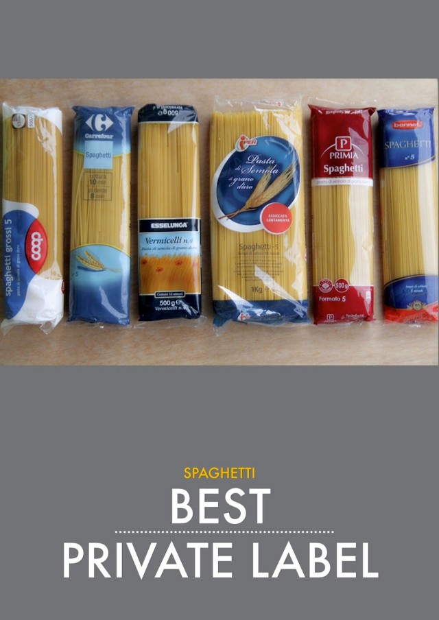 Spaghetti private label