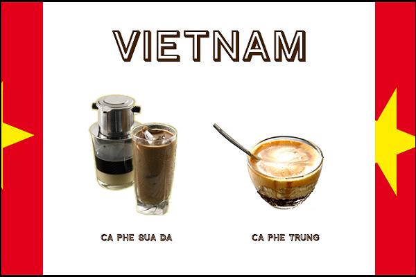 caffè, vietnam, CA PHE SUA DA, CA PHE TRUNG