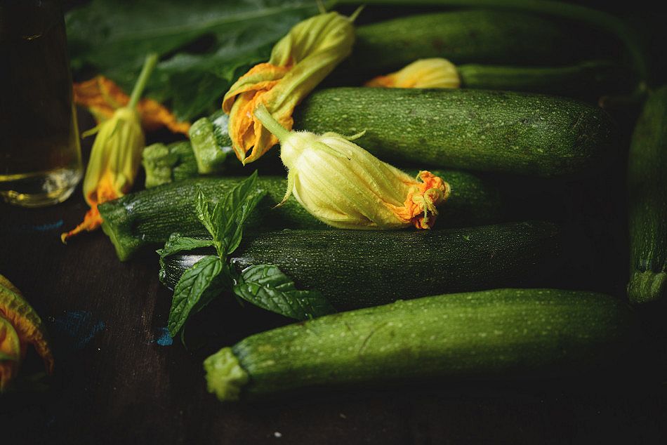 zucchine in fiori