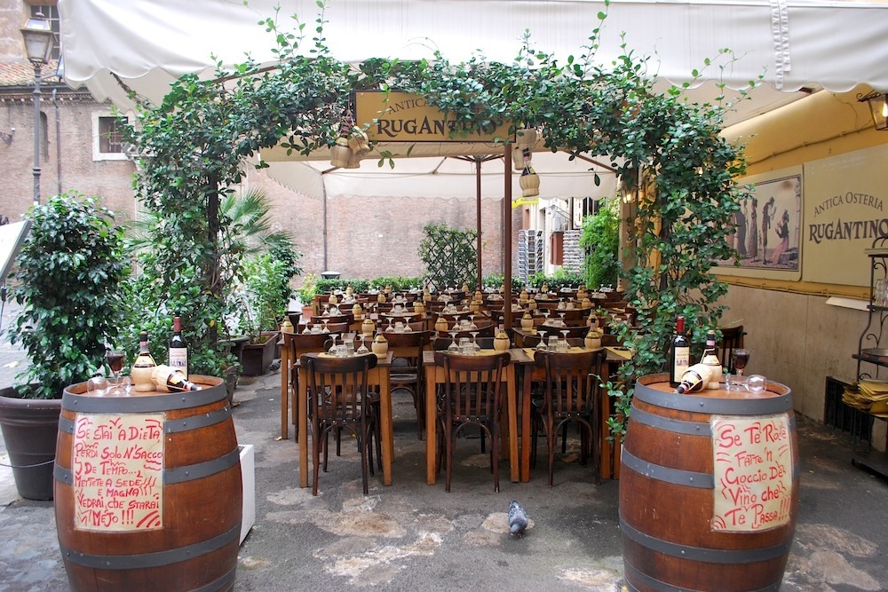 Trattoria di Trastevere a Roma