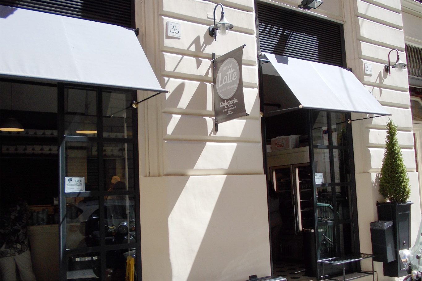 gelateria come il latte