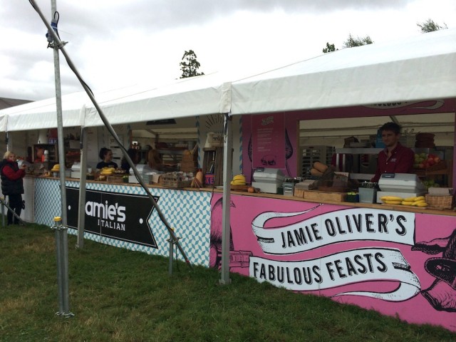 Big Feastival, stand di Jamie Oliver