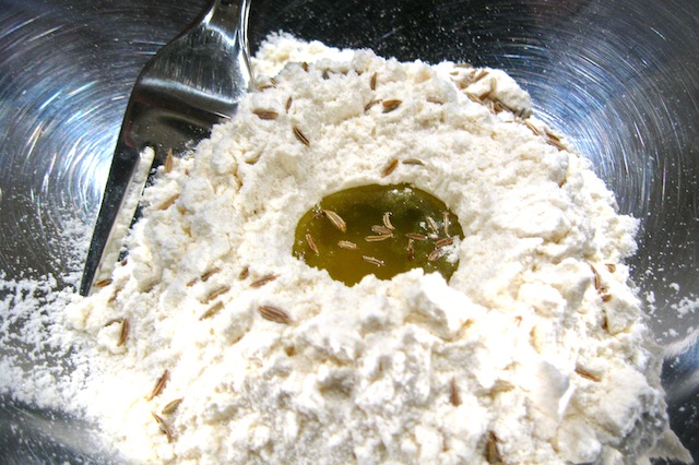 Kebab, impasto