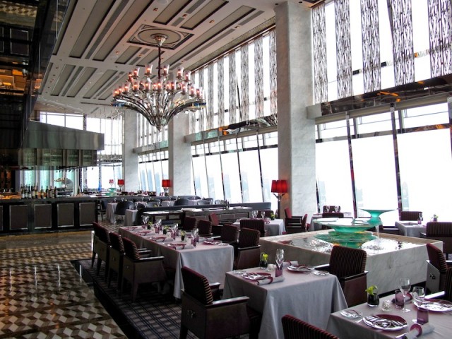 Ritz Carlton, Hong Kong, ristorante Tosca