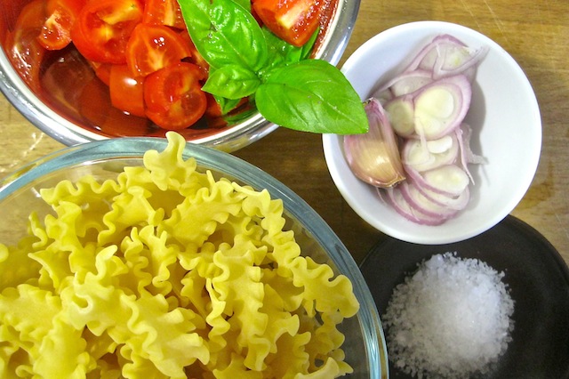 Tutto il pasto in una padella ingredienti