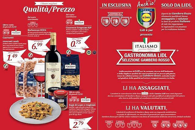 Gambero Rosso e Lidl