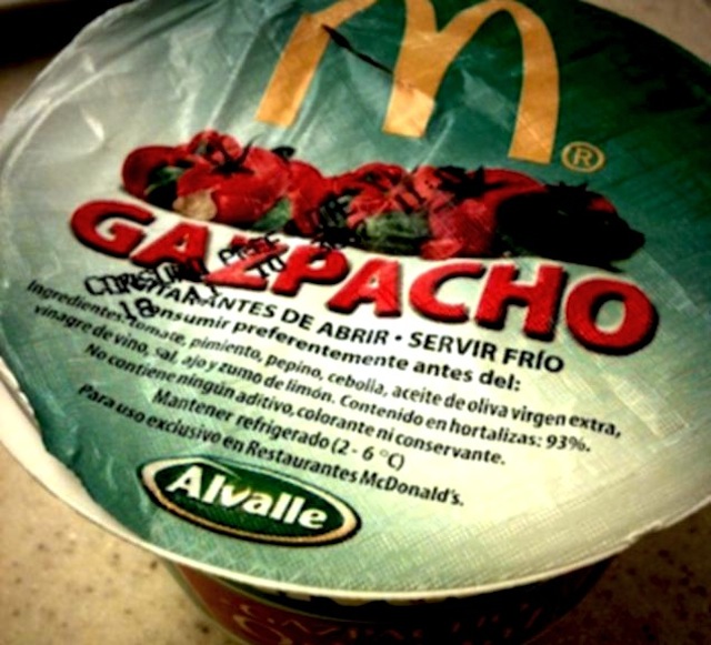 Gazpacho McDonald's