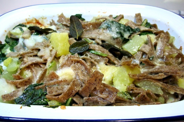 pizzoccheri, finale