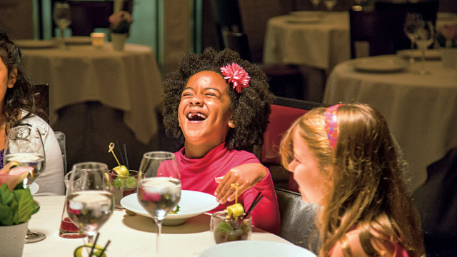 Bambini al ristorante Daniel di New York