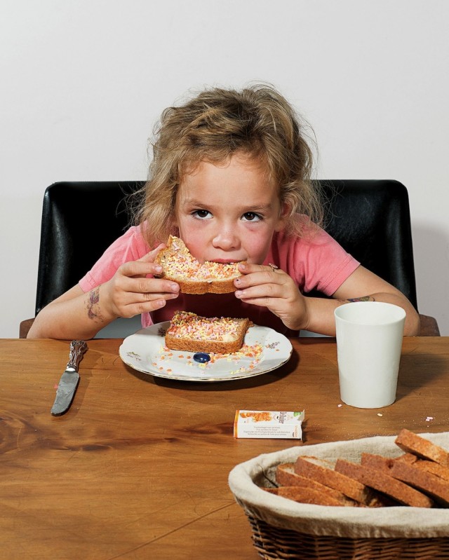 Bambini e colazioni dal mondo