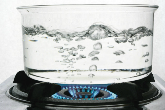 acqua bollente