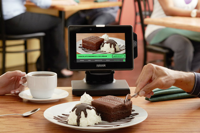 tablet al ristorante