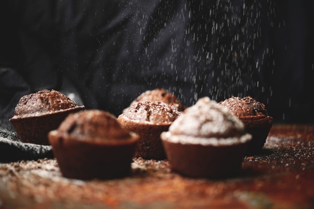 Muffin al cioccolato di fine anno