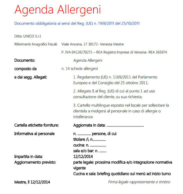 agenda allergeni 1