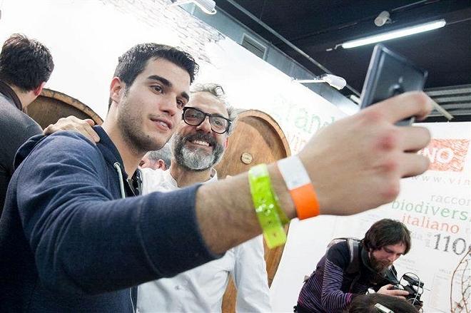 Identità Golose 2015, massimo bottura, selfie