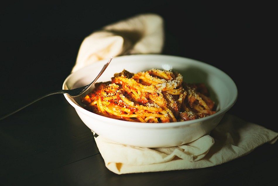 spaghetti all'amatriciana