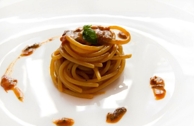 Il Sanlorenzo, Roma, spaghetti con i ricci