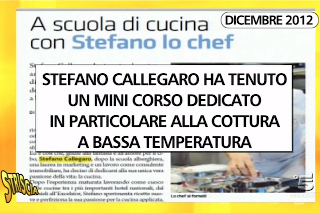 Masterchef 4 da rifare: Striscia la Notizia prova che Stefano Callegaro non è un cuoco dilettante