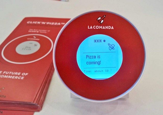 lacomanda, click, pizza