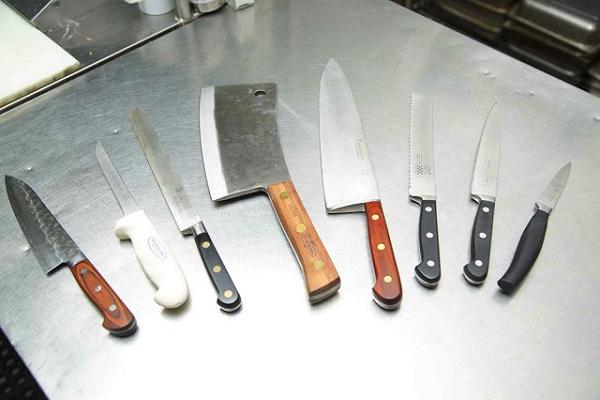 set di coltelli da chef
