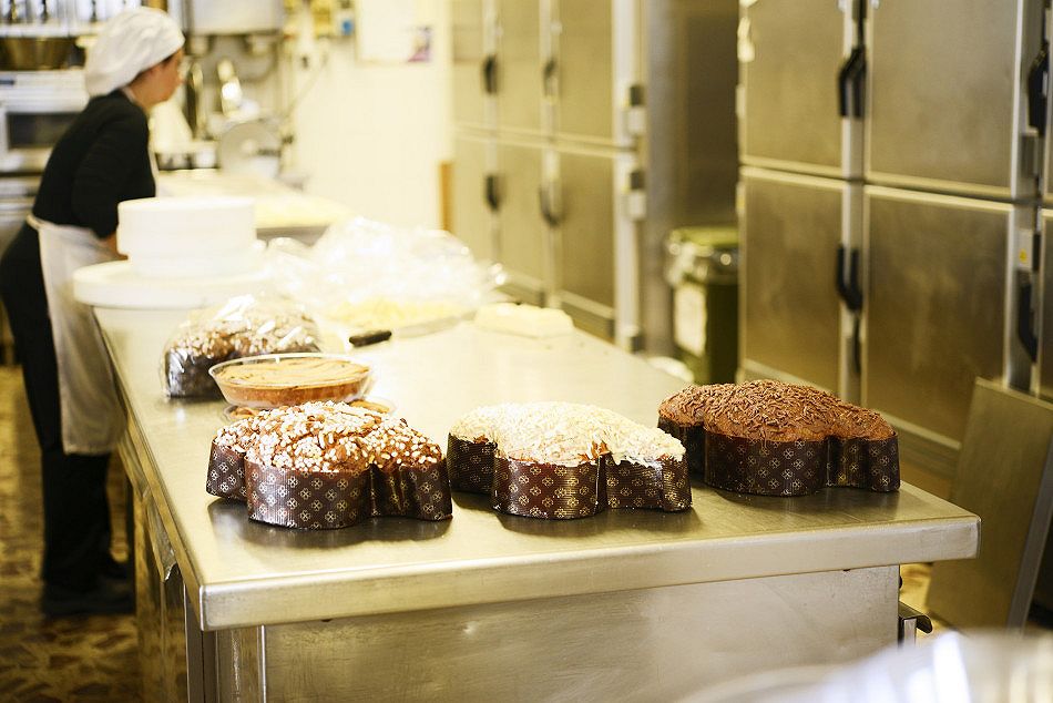 Colomba di Pasqua Pepe, laboratorio