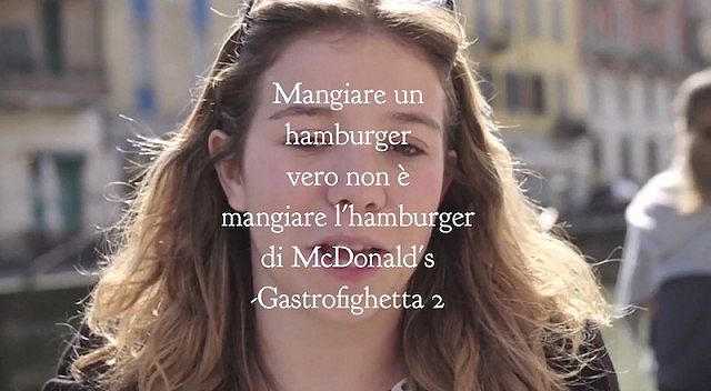 McDonald's Single Burger, gastrofighetta