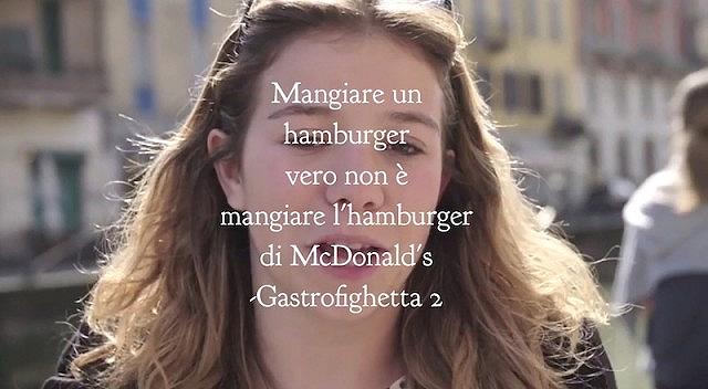McDonald's Single Burger, gastrofighetta