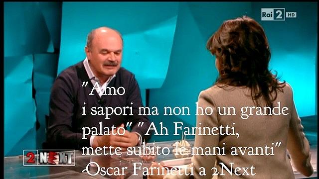 Oscar Farinetti, 2Next, mortadella