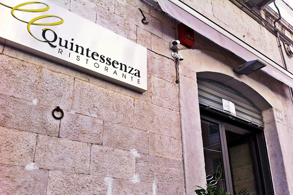 Ristorante Quintessenza, ingresso