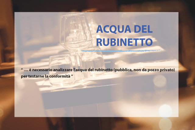 rubinetti, burocrazia, ristoranti