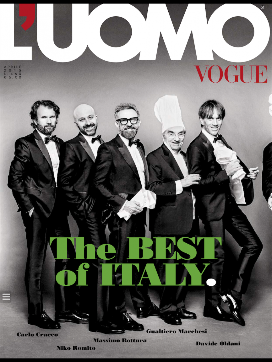 copertina Vogue, chef italiani