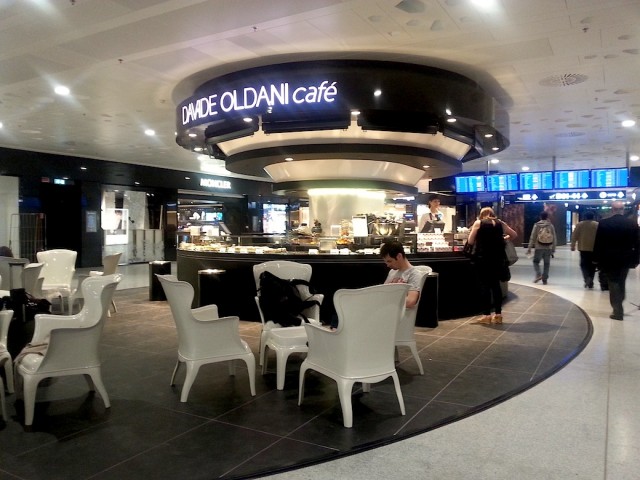 Davide Oldani cafè a Malpensa