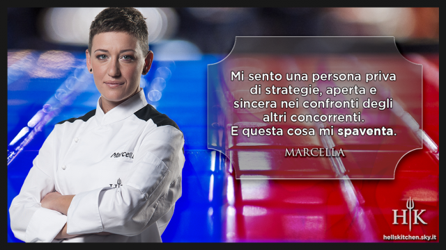 Hell's Kitchen Italia, Marcella Tagliaferri