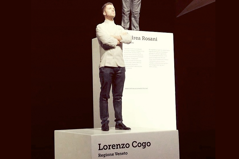 Lorenzo Cogo, statuina