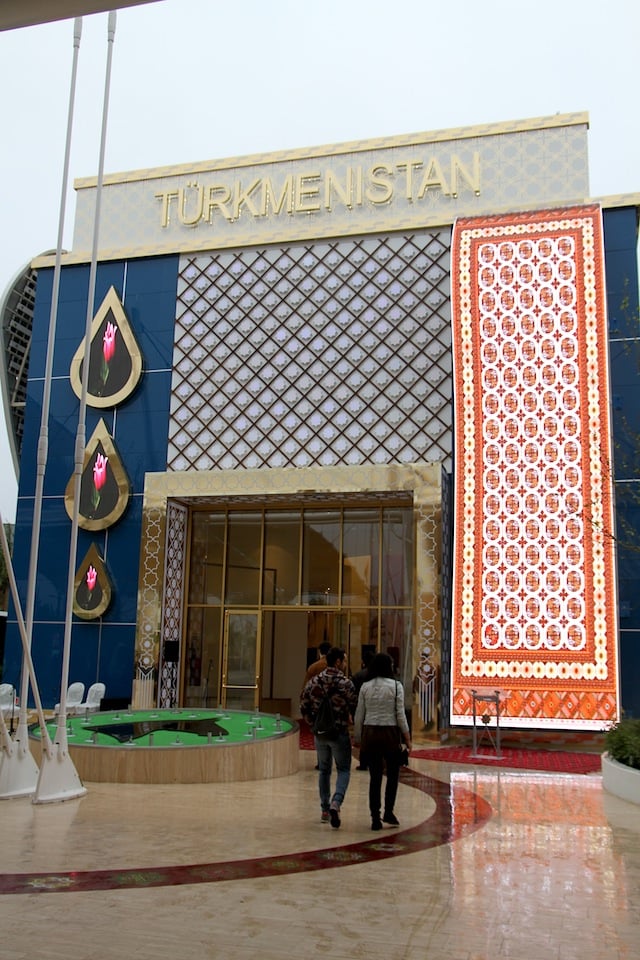 expo 2015, turkmenistan