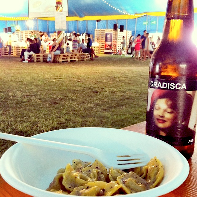 Almeni, tortellini e birra