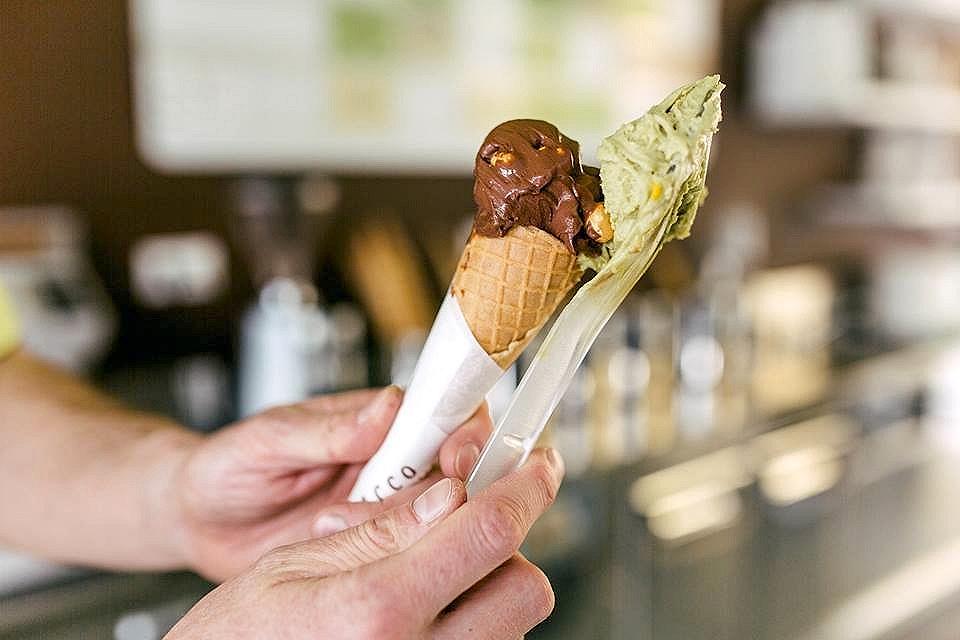 Gelato artigianale Milano: chi sale, chi scende