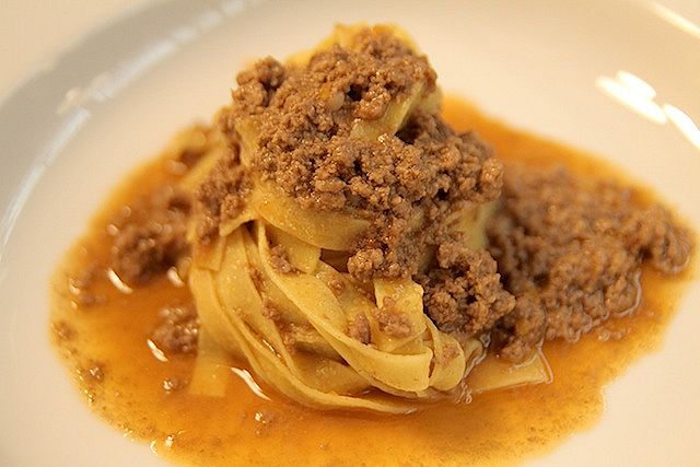 Ristorante Pavarotti, Milano, tagliatelle