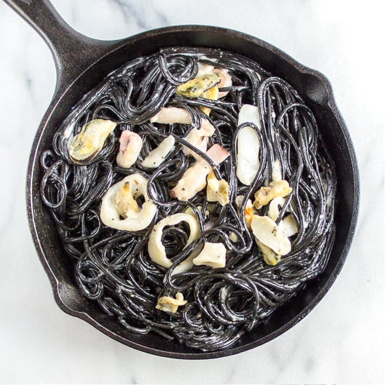 pasta al nero di seppia