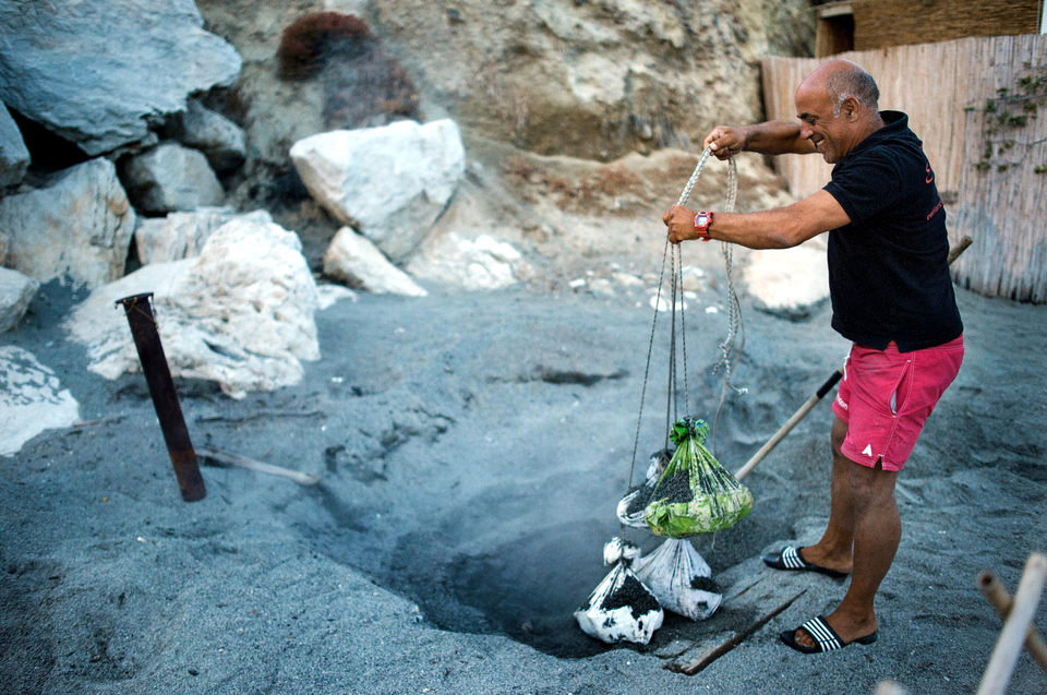 Ristoranti Ischia: dove il cibo si cuoce nella sabbia, non sui fornelli